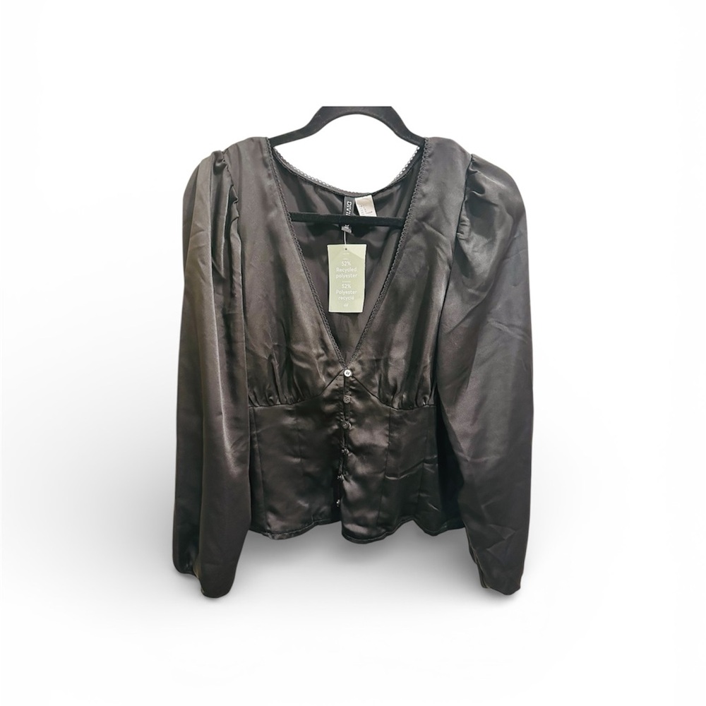 Elegant Black Women's Blouse